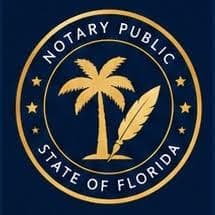 Michael Brown — official Florida notary public seal